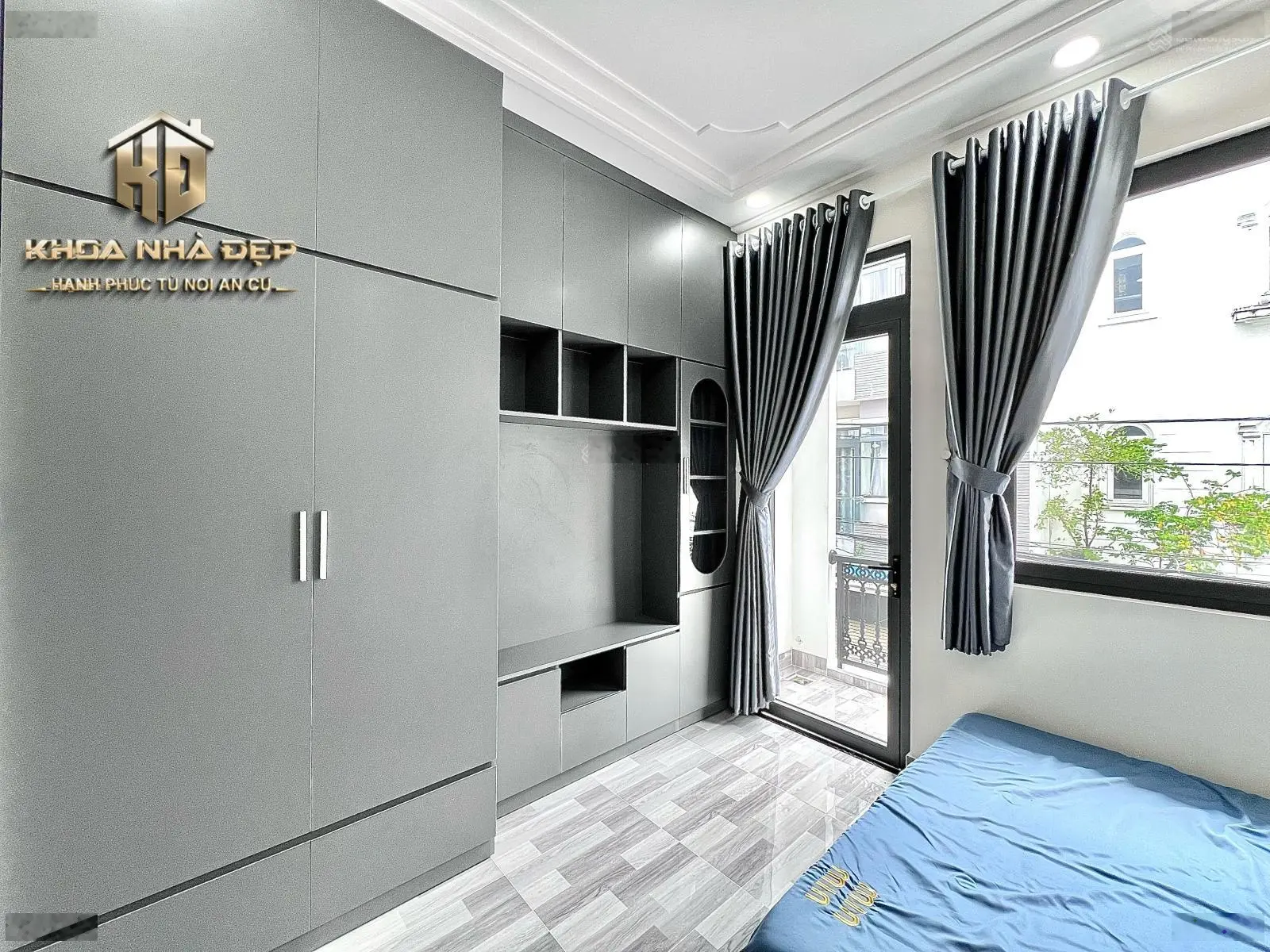 Nhà phố hiện đại full nội thất - 4.2x12.5m - kdc the sun, nhà bè