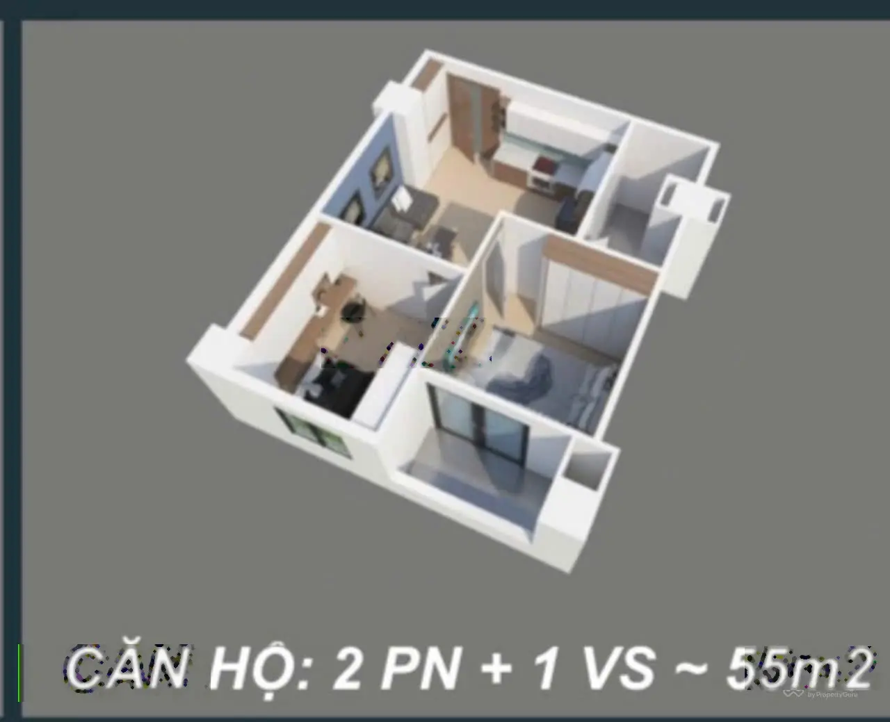 Chung cư 2 phòng ngủ tại thành phố Thanh Hóa chỉ 700 tr