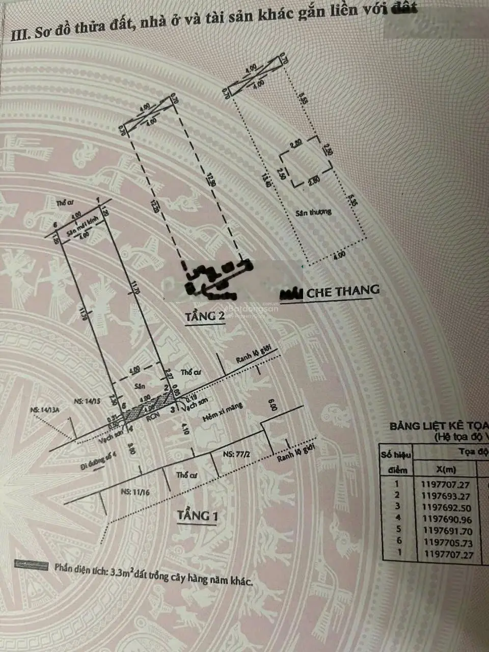 Nhà 3 tầng hẻm ô tô đường số 4, hiệp bình chánh, tp. thủ đức