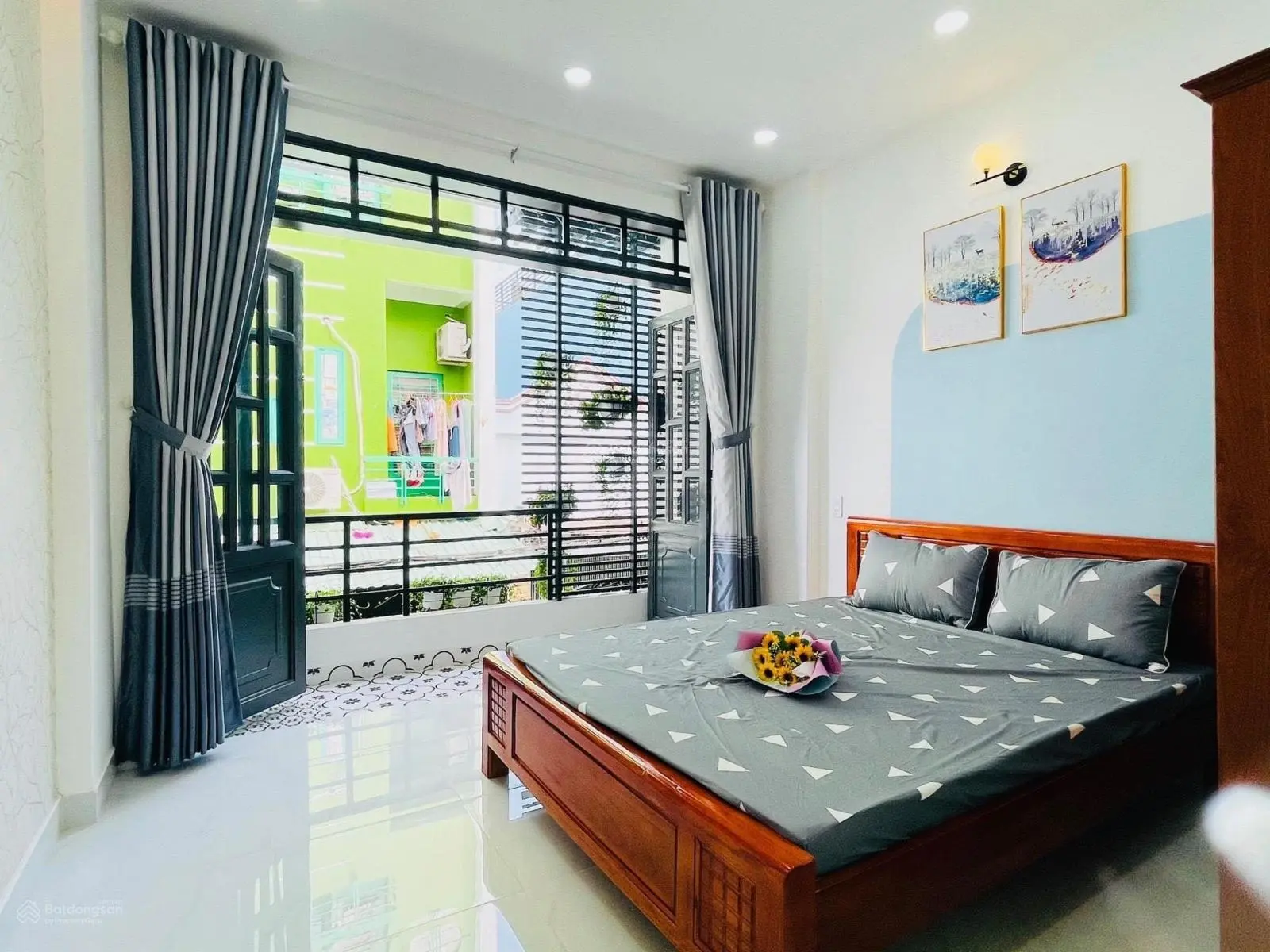 Nhà phố xinh đẹp đường Phan Văn Trị, Gò Vấp - Giá 2 tỷ 250 / 4m x 14m. Đang cho thuê 10 tr/tháng