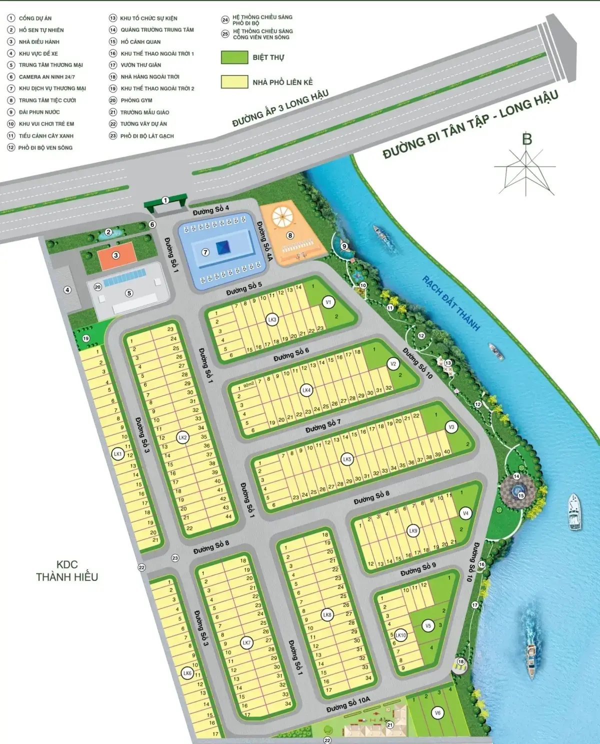 3.6 tỷ nhà phố Elite Life, 80m2, 3 tầng, đường 12m - LH: 0961706960