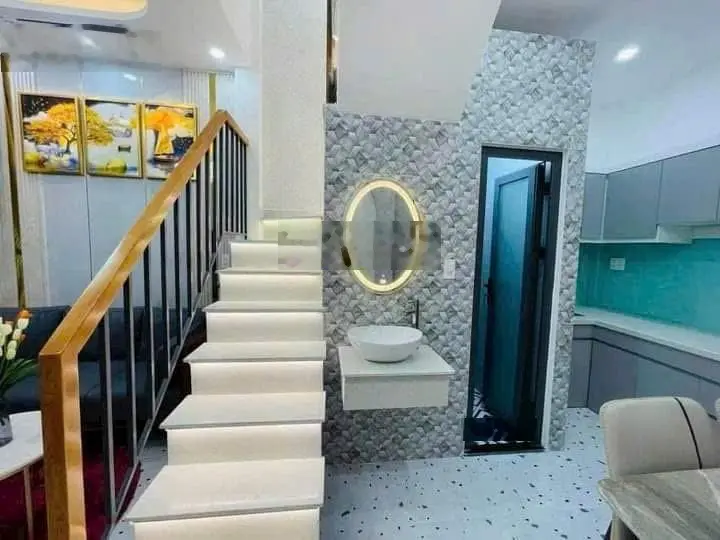 Hàng hiếm nhà mặt hẻm 6m nguyễn văn công, p3, gò vấp. giá 2,250 tỷ- 54,6m2, nhà 2 tầng