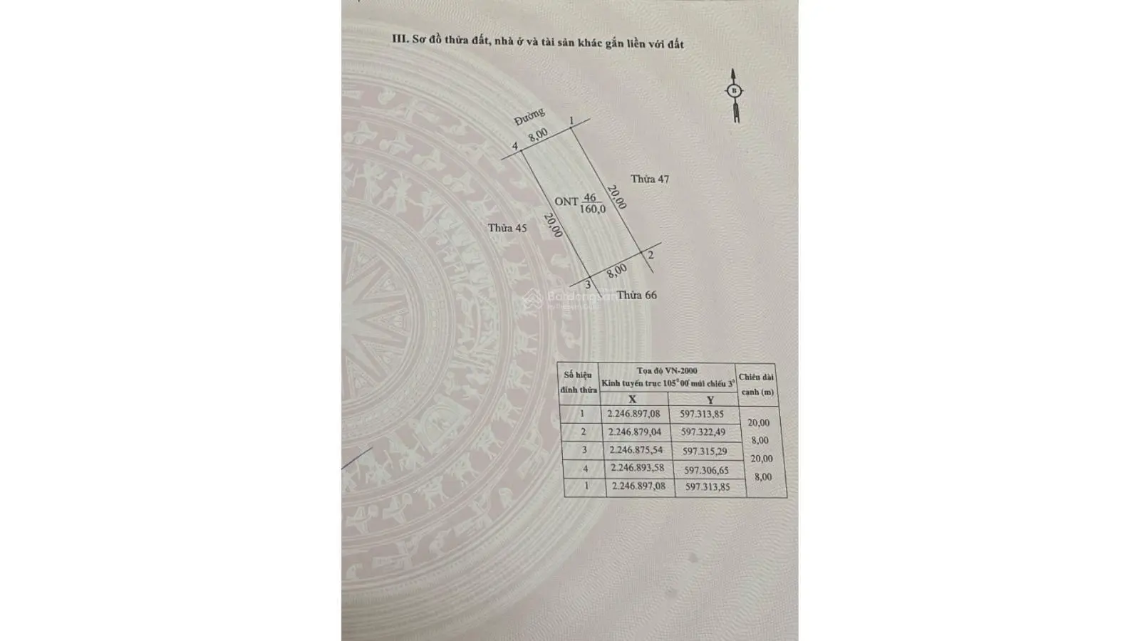 Chính chủ bán lô đất 160m2 tại trung tâm Ninh Giang, Hoa Lư gần UBND và trường học