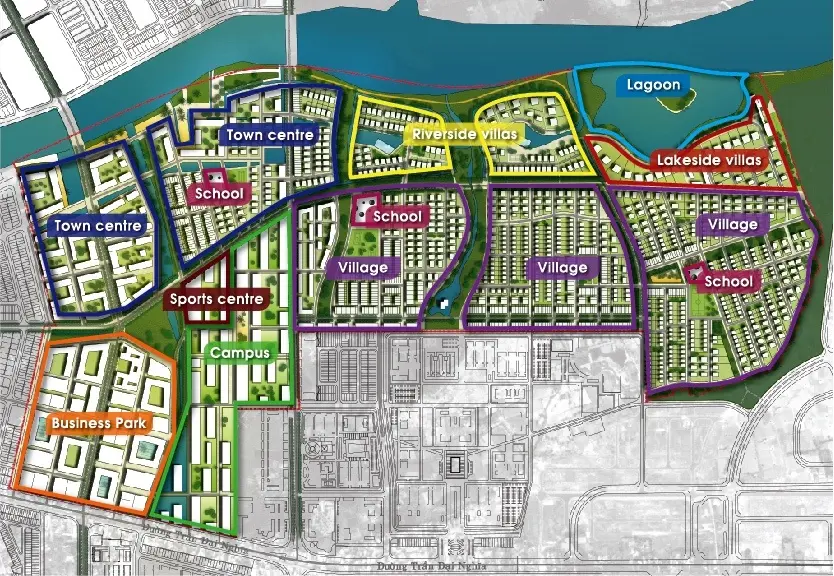 Bán đất biệt thự view kênh sinh thái FPT City Đà Nẵng, giá chỉ 26tr/m2
