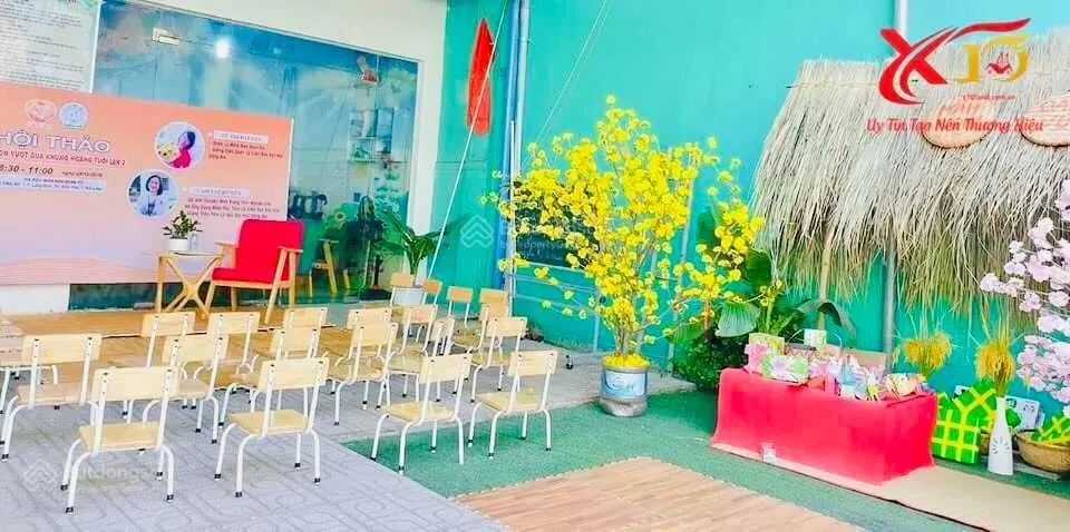 Bán nhà hai mặt tiền Bùi Văn Hoà,Biên Hoà.Đang kinh doanh trường mầm non 405m2 20 tỷ