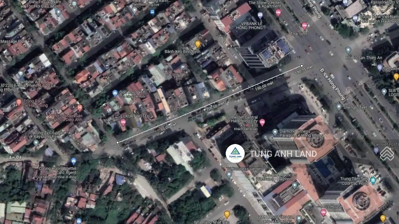 Bán đất tặng nhà 3 tầng tại lô 22 Lê Hồng Phong, chuẩn bị triển khai Phố Đi Bộ