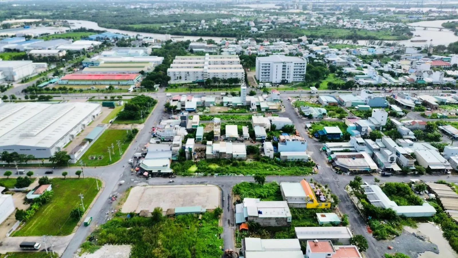 KDC Nam Sài Gòn bán 5 nền có vị trí đẹp, đường lớn, view công viên thuận tiện kinh doanh buôn bán