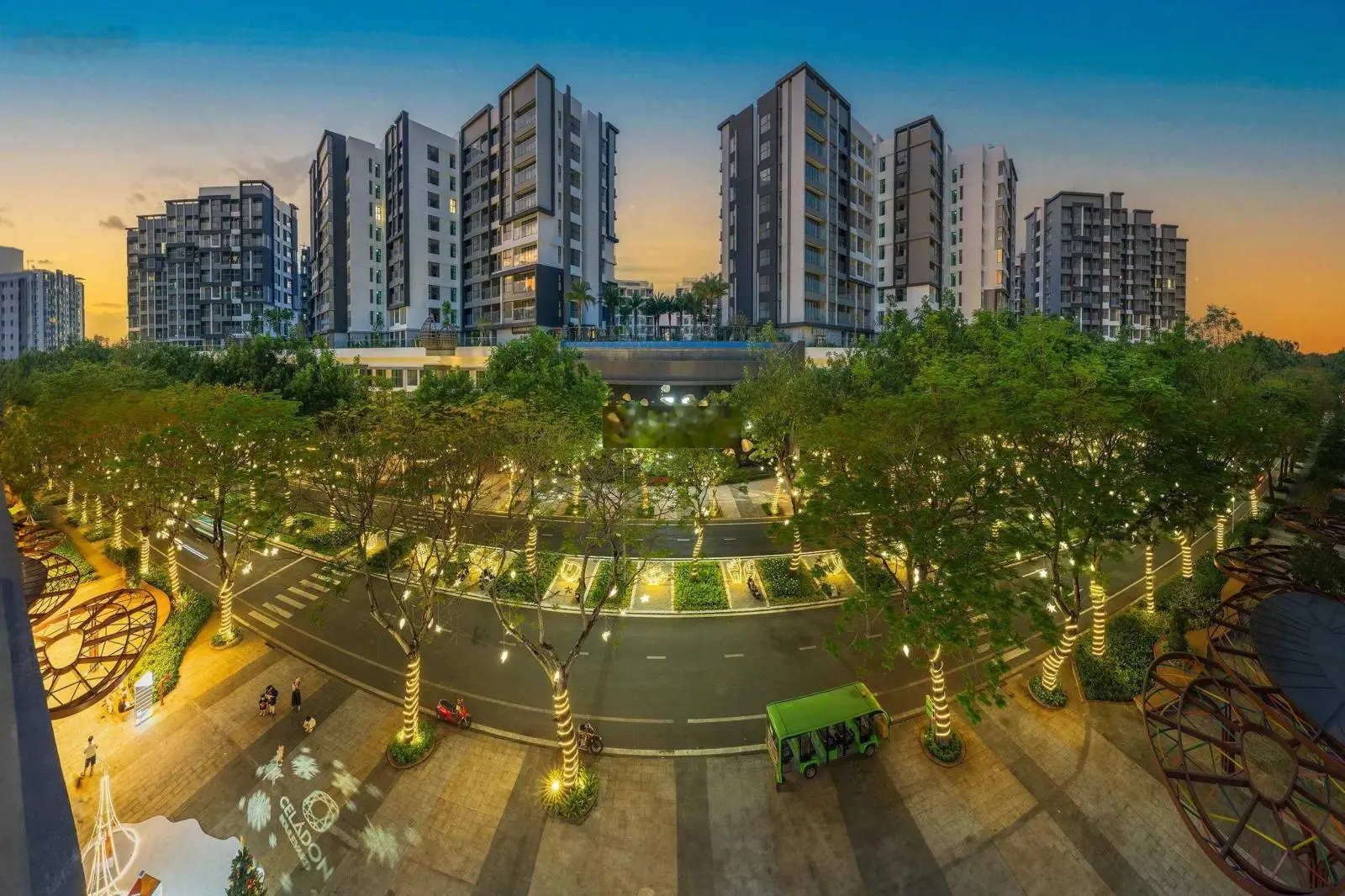 View Landmark & hồ cảnh quan - Diamond Centery 3PN 121m2 - Chiết khấu 17% - 7tỷ1 nhận nhà ngay