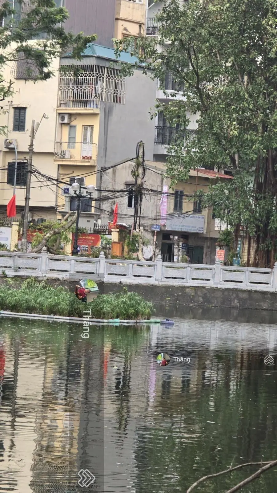 Bán Nhà mặt phố (mặt hồ) Hương Viên Quận Hai Bà Trưng Hà Nội DT sổ đỏ 85m2 x MT 8m x giá 32.5 tỷ