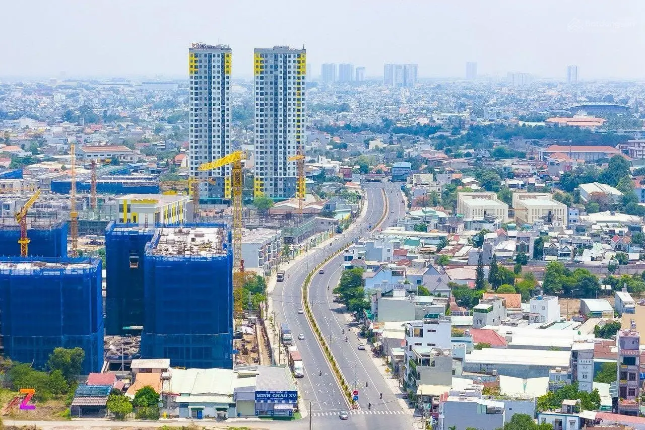 Mặt tiền Tô Vĩnh Diện TP Dĩ An sát khu B ký túc xá đại học GQ TP HCM. DT ~ 1000m2 có MB thuê 60tr/t