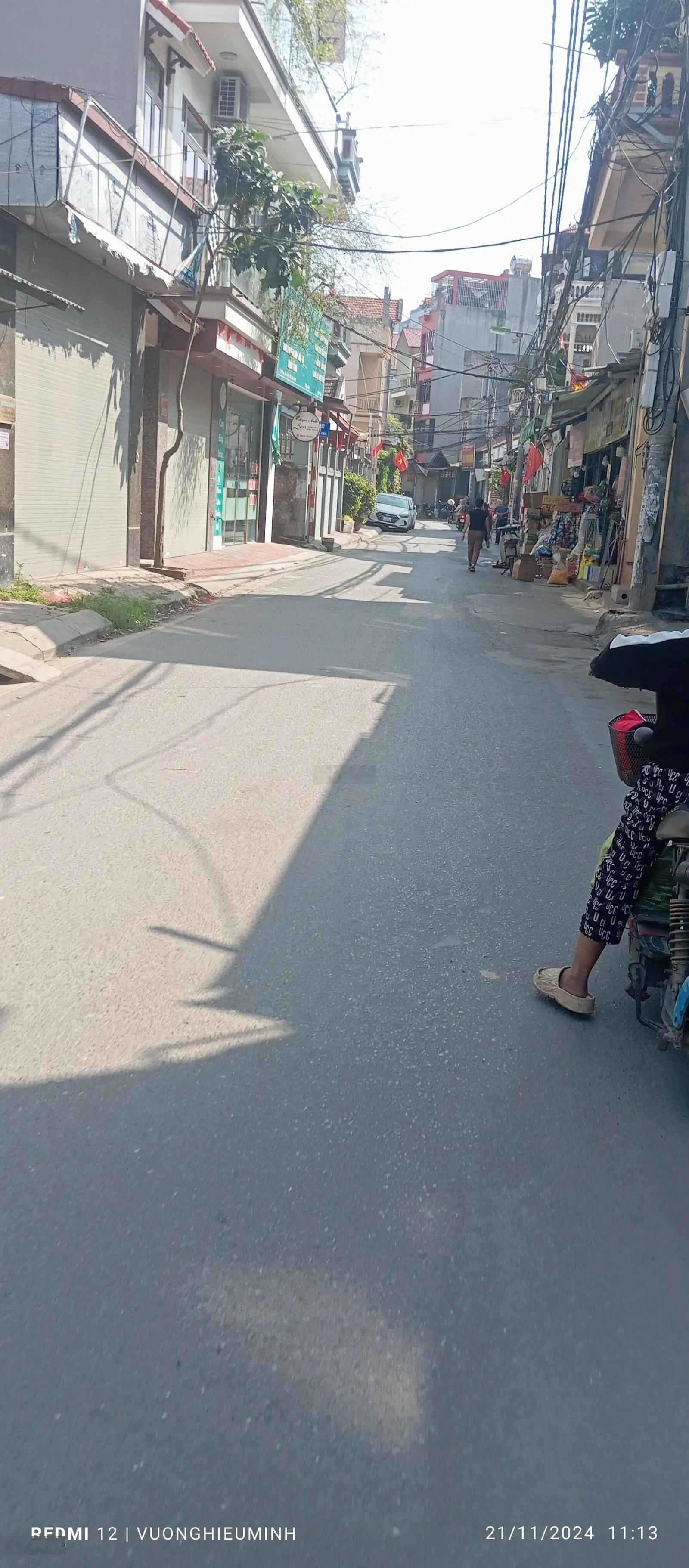 Bán nhanh đất Văn Trì Quận Uỷ Bắc Từ Liêm 50m2 - giá 6,1 tỷ. Ô tô tránh