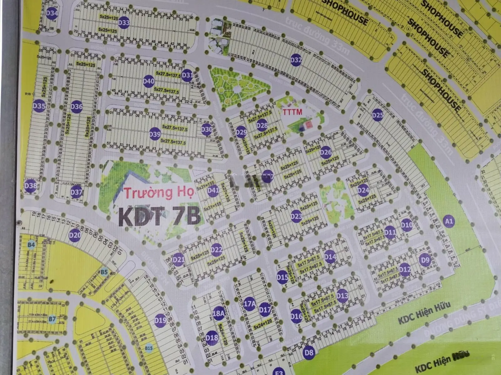 Chỉ 1,69 tỷ sở hữu siêu phẩm đường 20,5m gần trường Victoria thuộc khu đô thị 7B