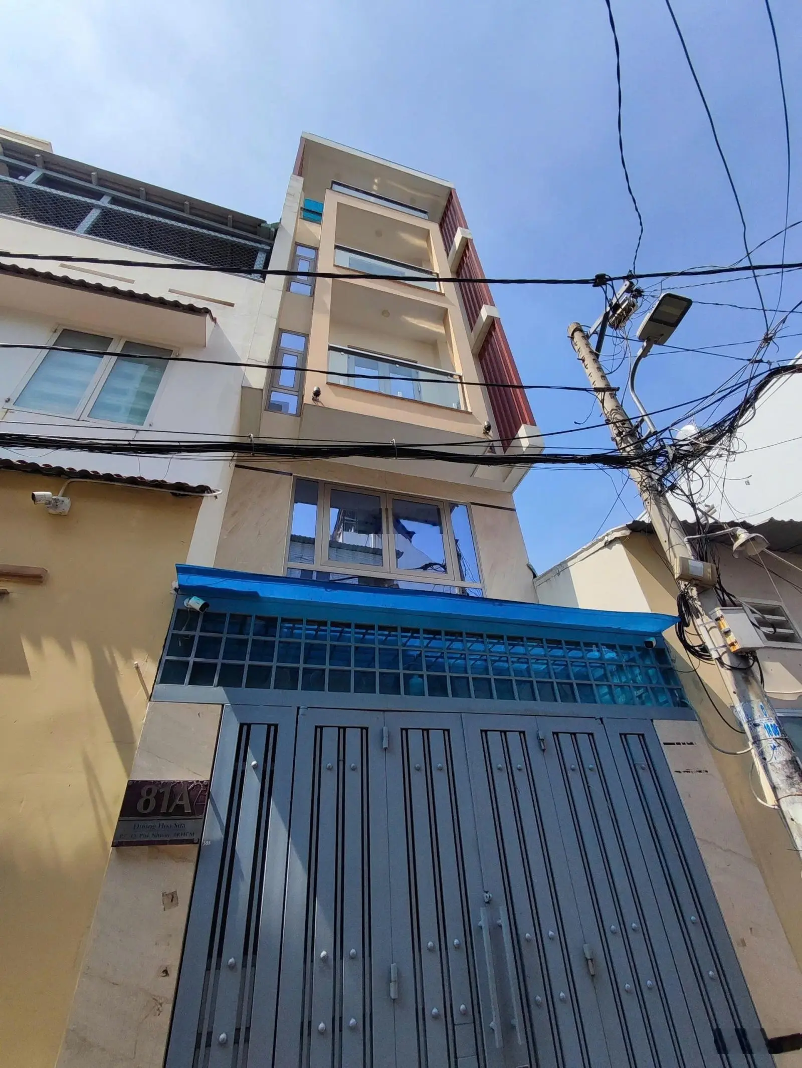 Nhà 2 MT vị trí vip ngay trung tâm, Q Phú Nhuận, P7, Đ. Hoa Sữa, DT(3,9x12)m 4 tầng 6 phòng ngủ