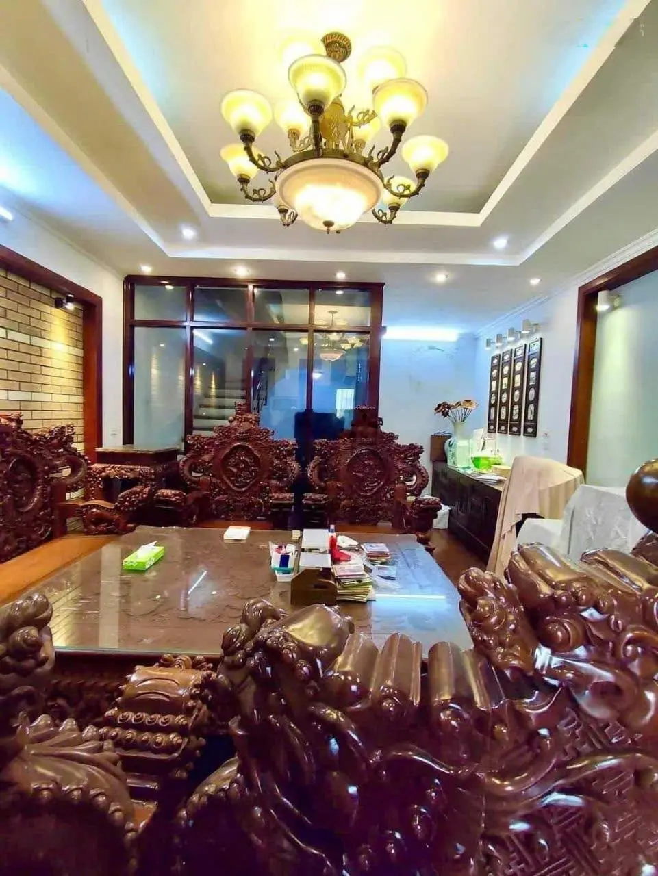 Bán nhà Thiên Hiền, Nam Từ Liêm, 65m2, mặt tiền 12m, vỉa hè 12m, cà fee, 45 chỗ nhỉnh 19 tỷ, hiếm