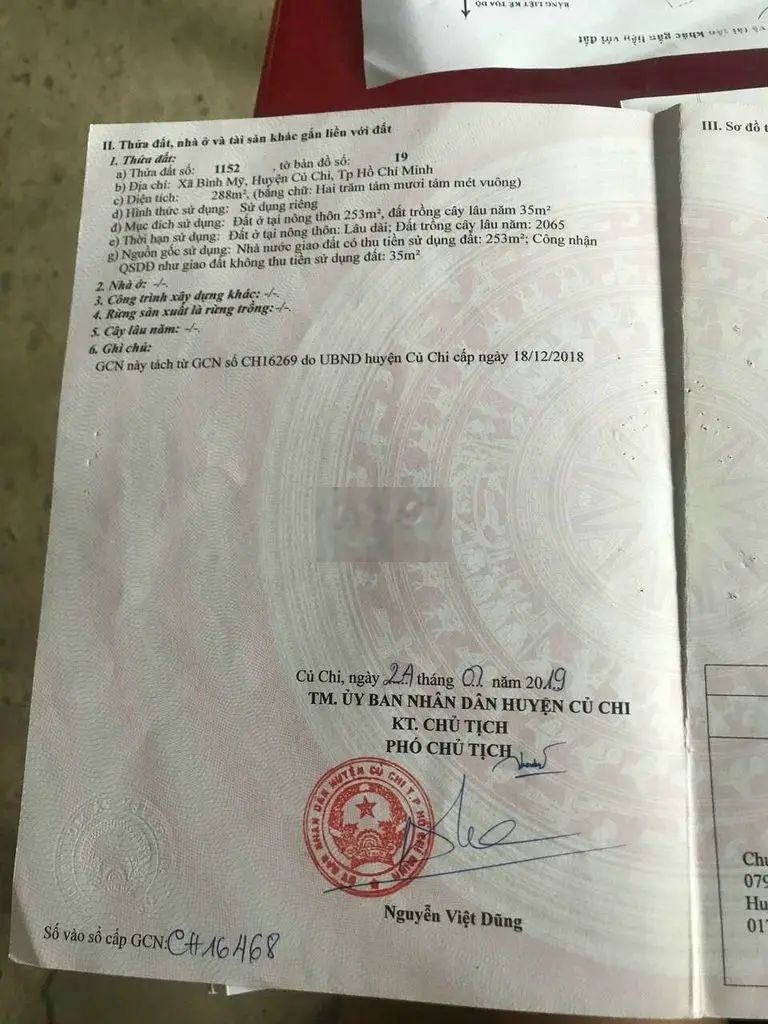 Bán đất thổ cư mặt tiền đường 177 xây dựng ngay