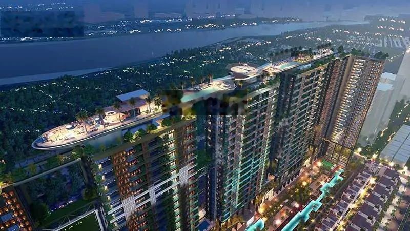 CH penthouse Crystal River Ciputra 3PN, 123m2 trần sàn cao 7m từ 10xtr/m2 ck 14% NH LS0% 24t