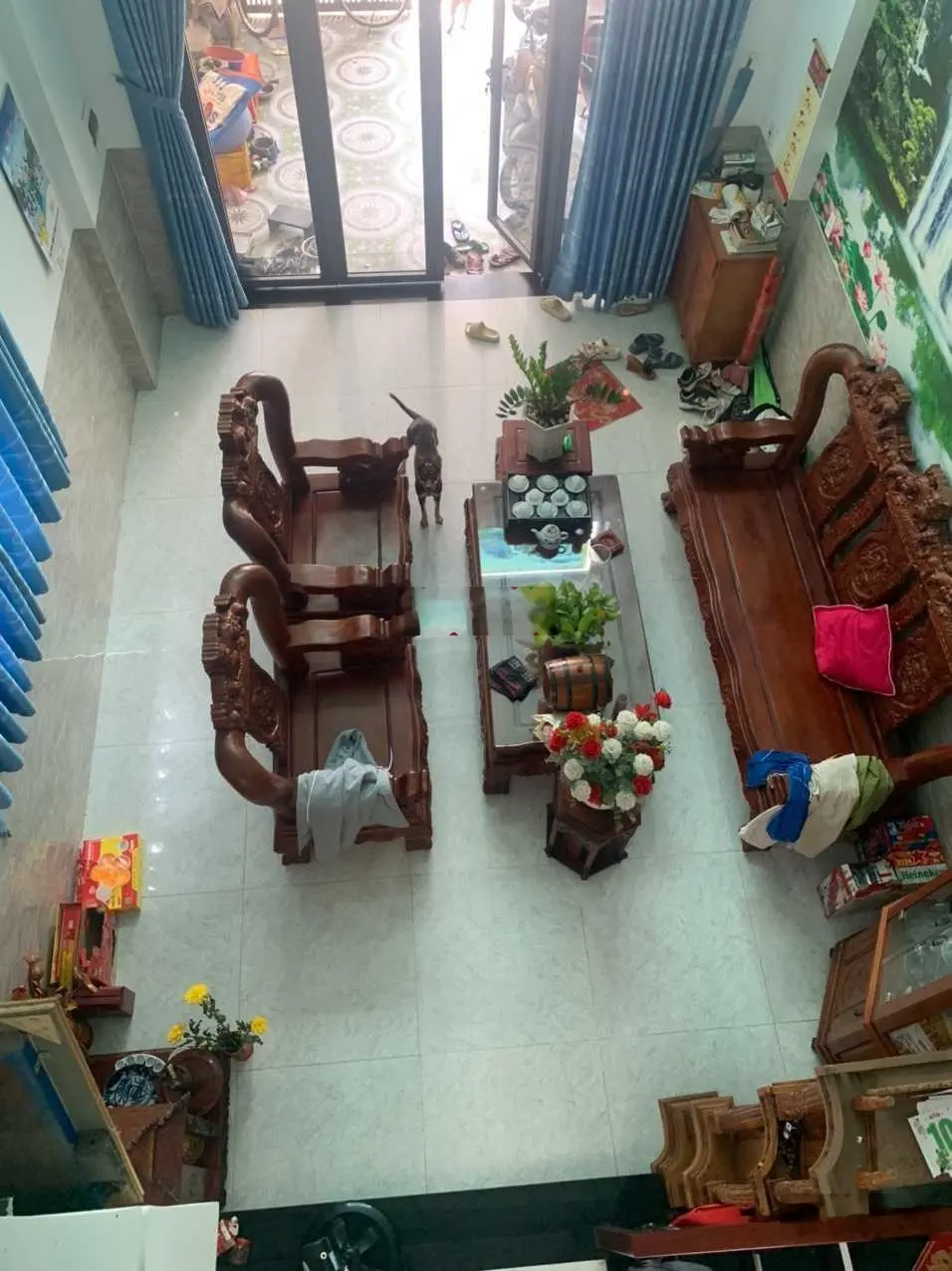 Nhà riêng góc 2MT Thạnh Xuân 25, DT: 5.4 x 19m. 1 trệt 1 lửng 2L, đường thông. Giá: 5.6 tỷ