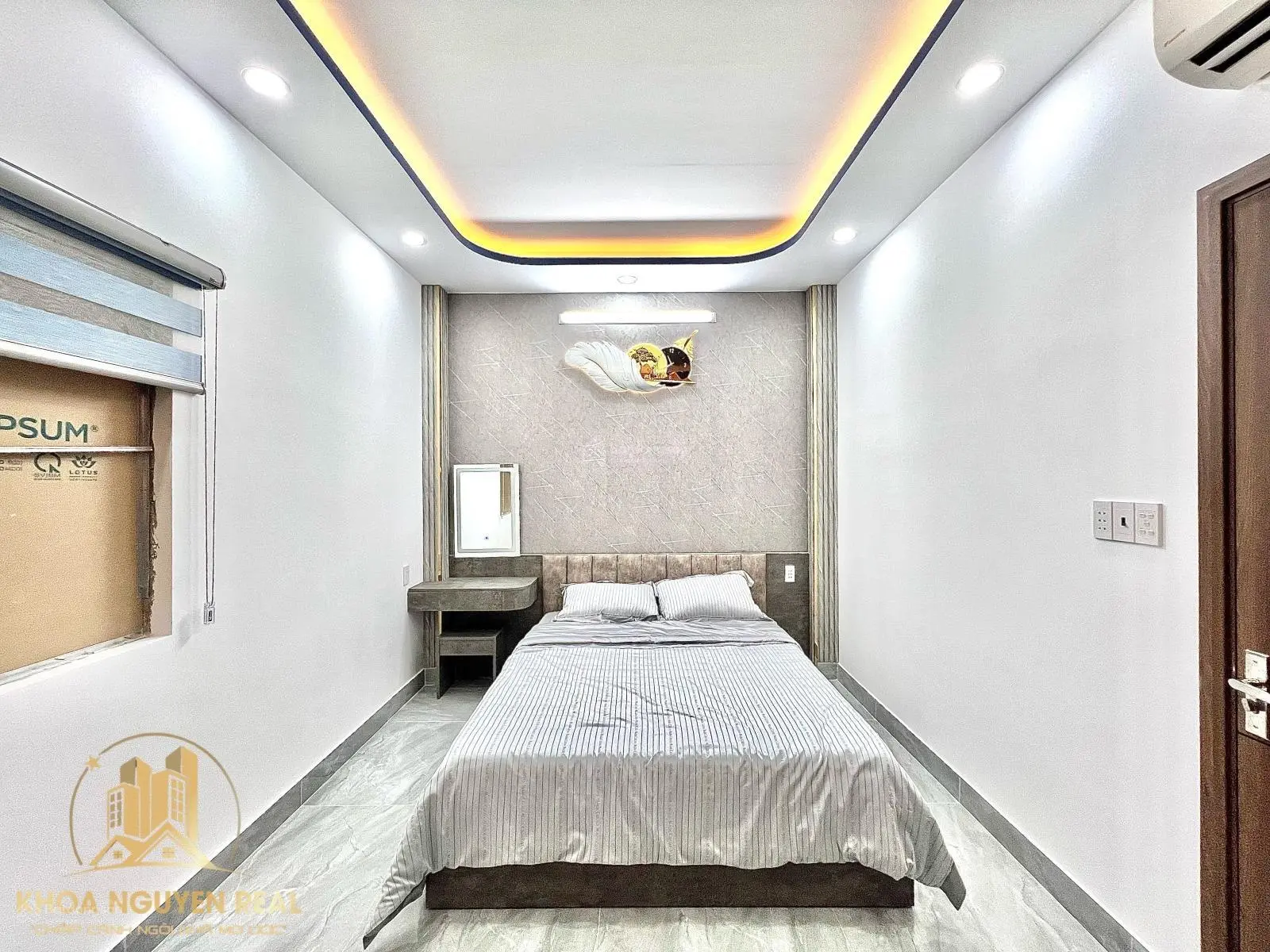 Mẫu nhà hiện đại 2025 - thiết kế lửng ngược - full nội thất cao cấp - KDC Sài Gòn Mới, Nhà Bè