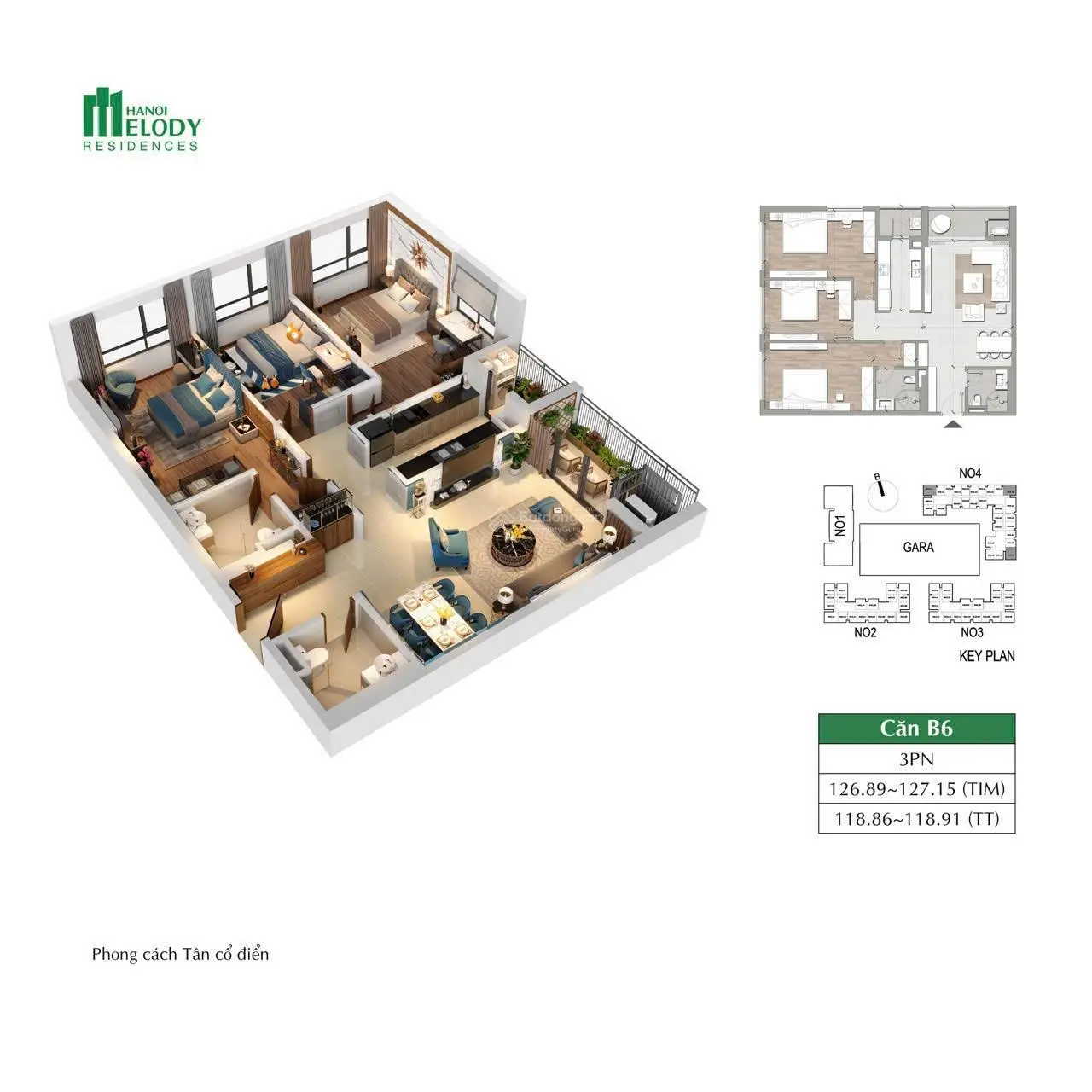 Mở bán những căn hộ đẹp nhất giai đoạn 2 dự án Melody Linh Đàm, CK 1% cho khách booking trước