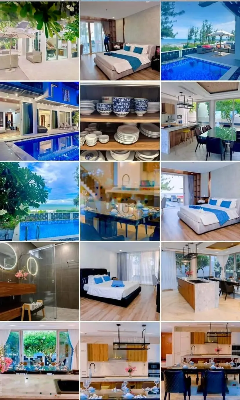 Villa biển Oceanami 3PN đến 6PN view biển, giá cực tốt liên hệ: 0906 987 567