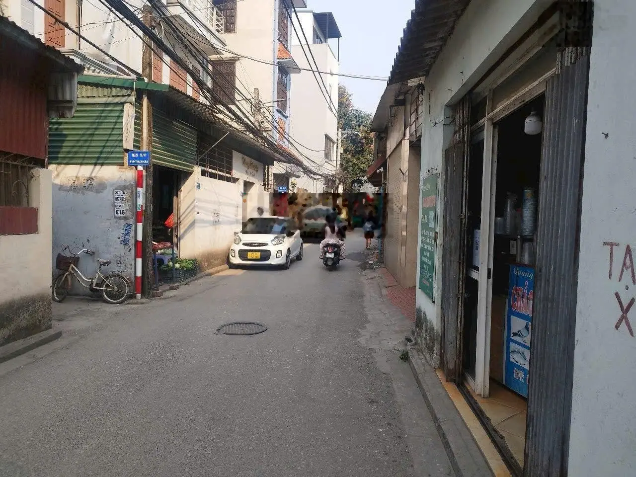 Bán NR, Thạch Cầu, 3,7 tỷ, 38m2, 2PN + 2WC, giá tốt. Ngõ thông sang phố Phú Viên
