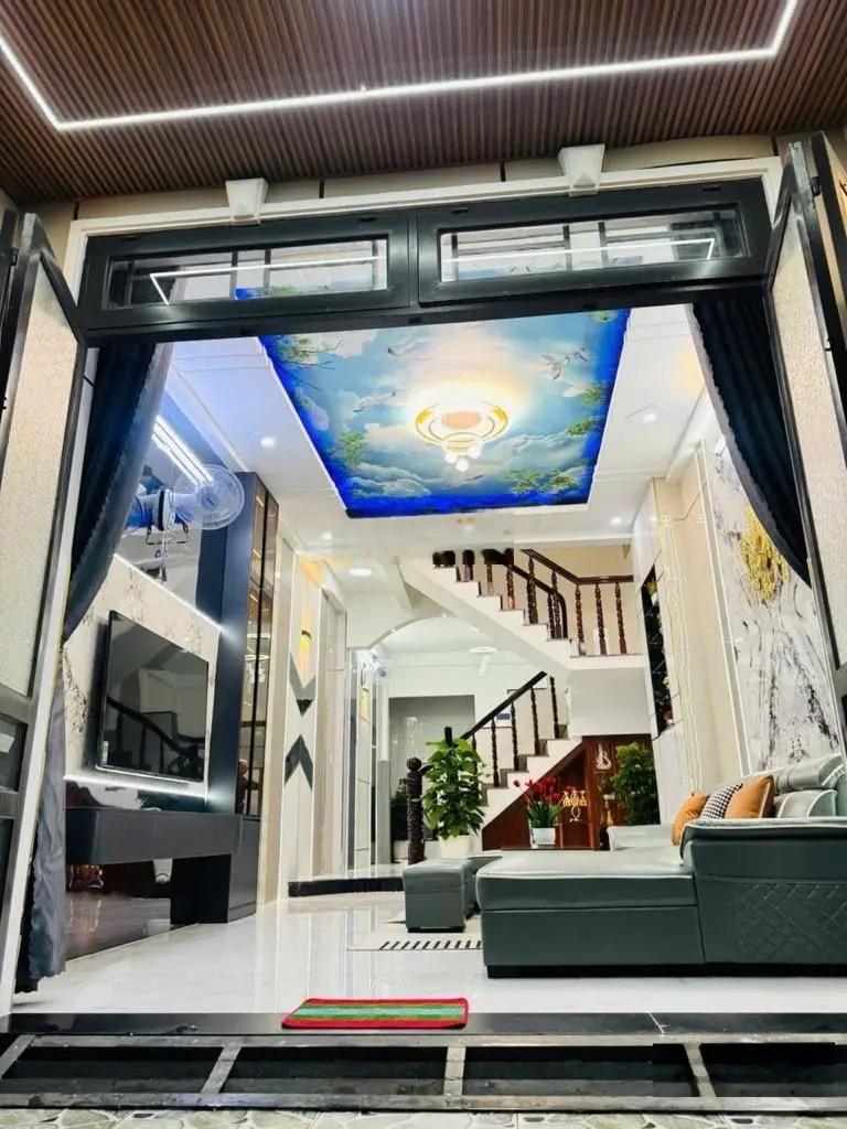 Bán gấp y căn nhà full nội thất 1/ ngắn của Nguyễn Anh Thủ Hiệp Thành Q12