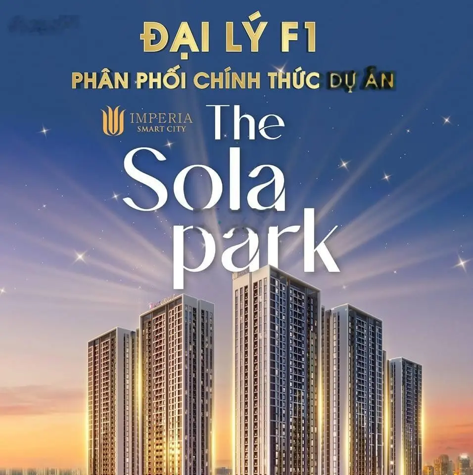 Booking nhận chiết khấu tòa G2 - The Aqua dự án The Sola Park