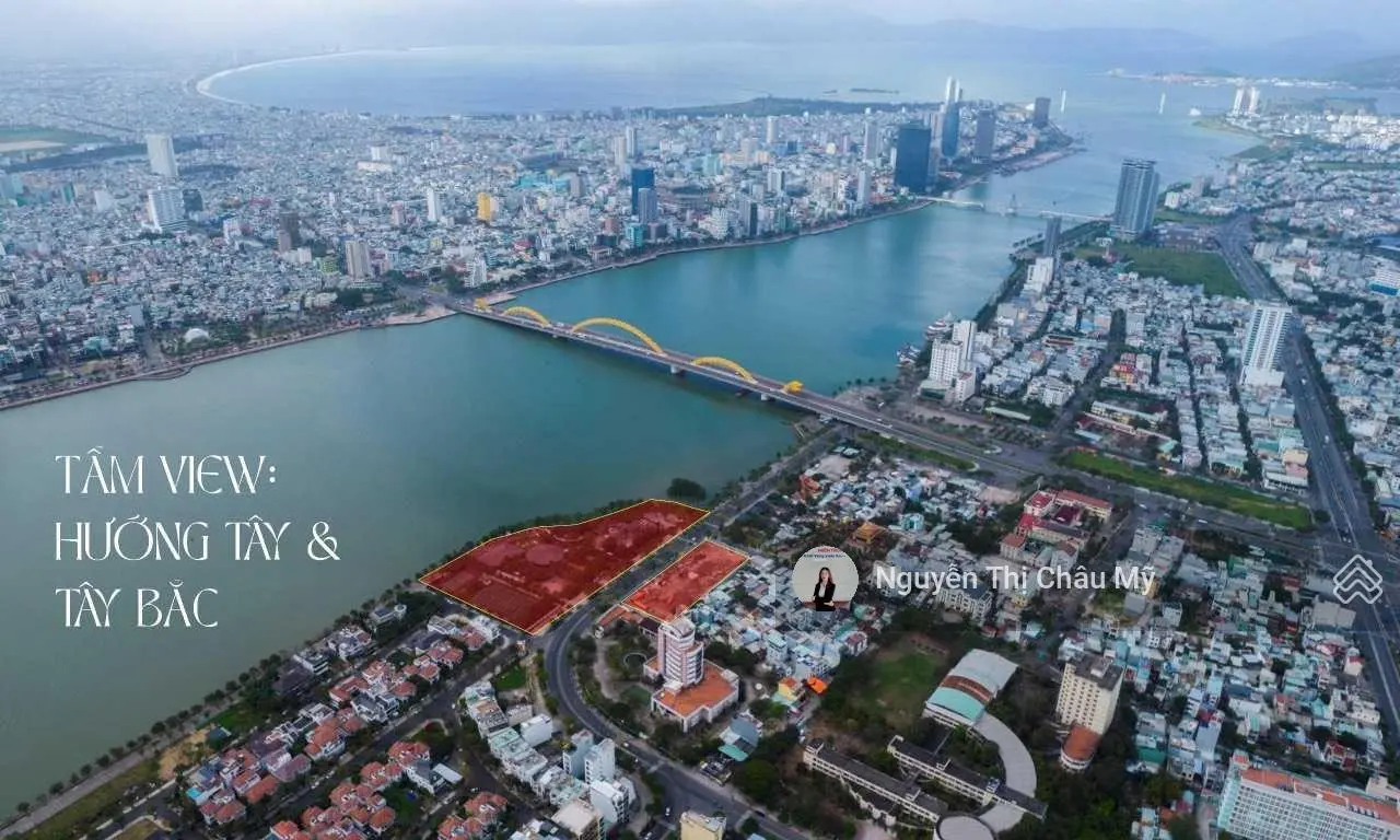 Căn hộ 1PN+ View Cầu Rồng- diện tích lớn 69,1m2- Tầng 19- Sun Ponte- Giá đợt 1- Ms Châu Mỹ