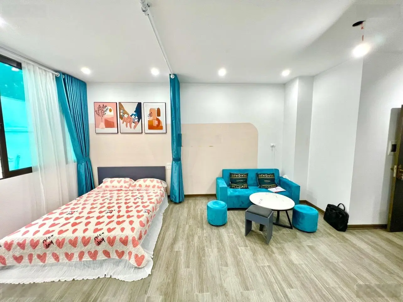 Giá rẻ! CCMN Yên Hòa xây mới, 55m2 x 6T x 14p KK, lô góc, TM xịn, có PCCC, DT đỉnh 900tr/năm