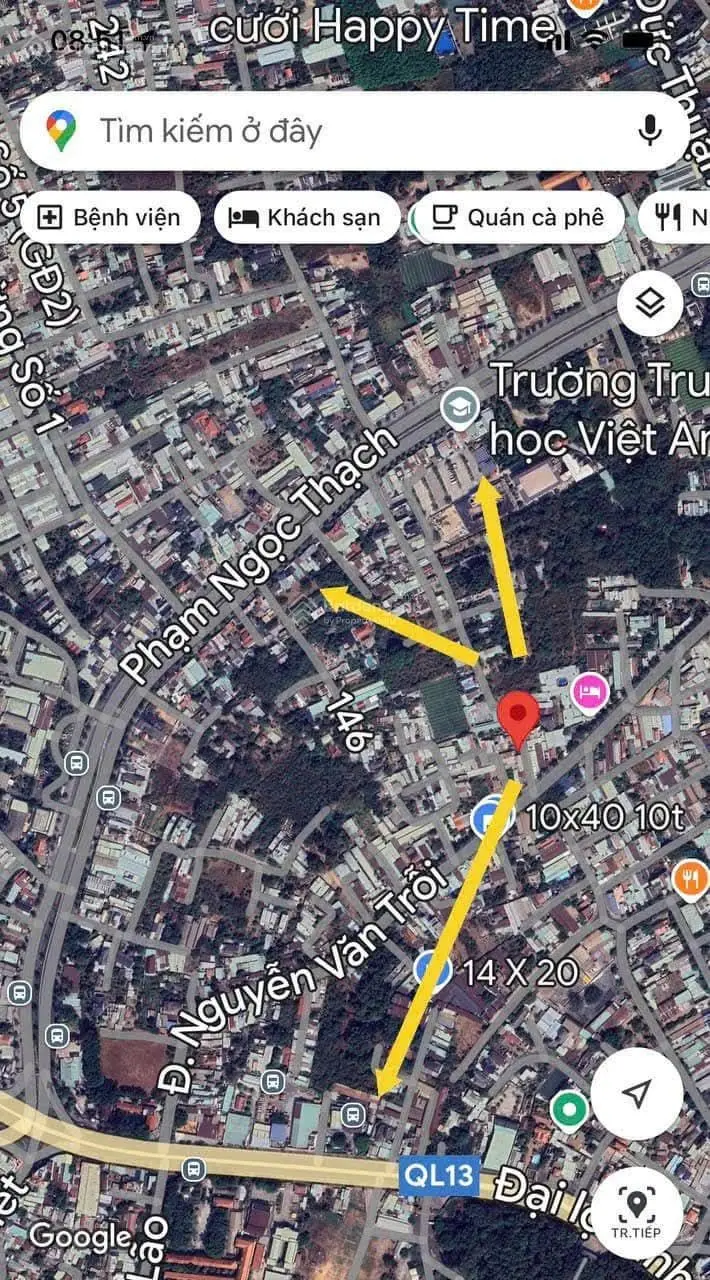 Giảm giá mạnh. Đất ngay Hiệp Thành 3. Giá chỉ 1ty6. 1 lô duy nhất