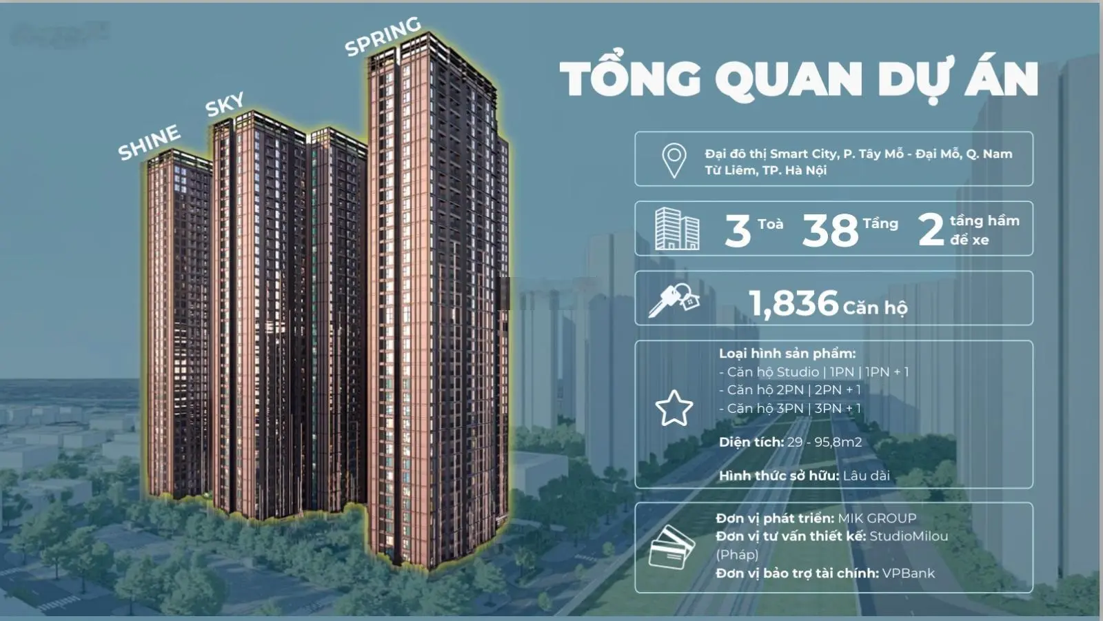 NHỮNG NGÀY CUỐI CÙNG NHẬN BOOKING ĐƯỢC CHIẾT KHẤU NGAY 3% - CĂN HỘ THE VICTORIA - VIN SMART CITY