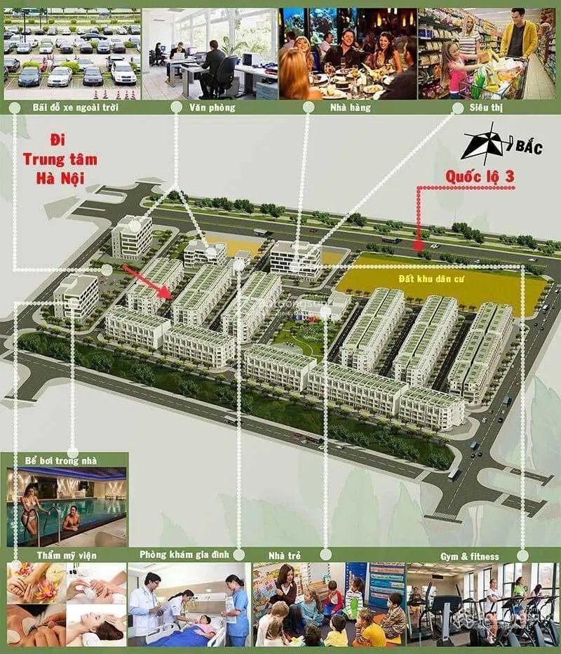 Bán căn liền kề 80 m2, 5 tầng 1 tum, sổ đỏ cầm tay, Happy Land 1-5, Nguyên Khê, Đông Anh nhỉnh 9 tỷ