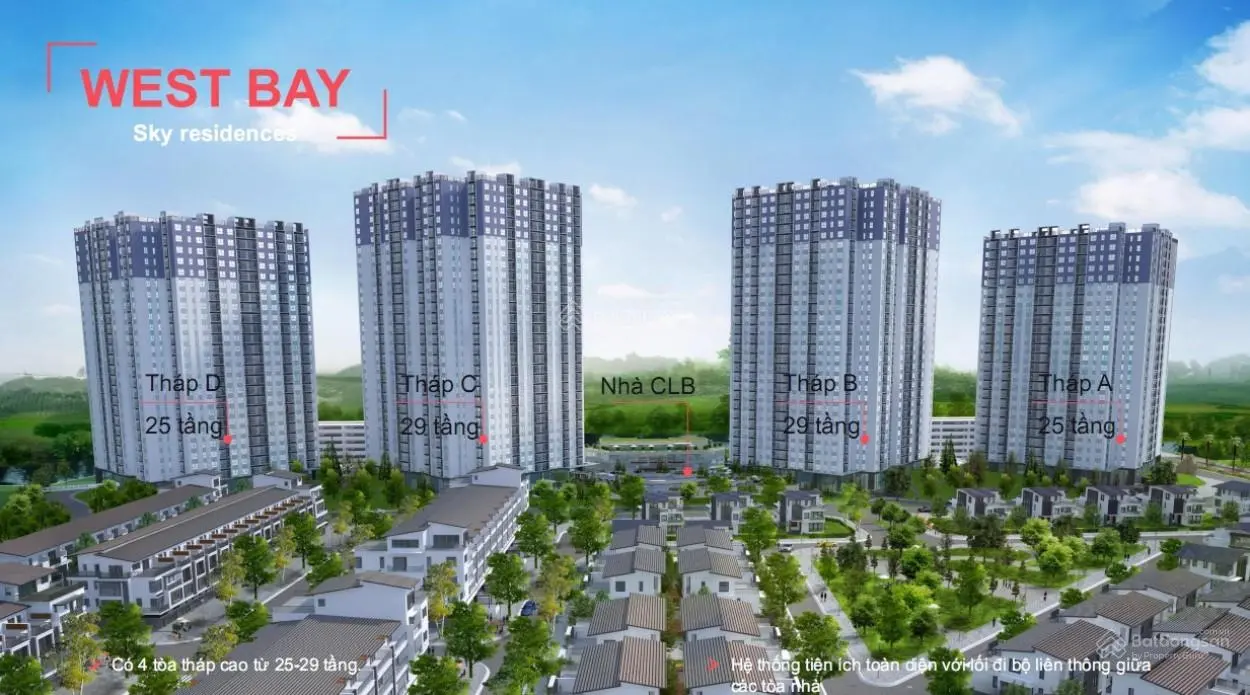 Bán căn hộ 1PN, chung cư Westbay Ecopark - Giá 1,750 tỷ bao sổ