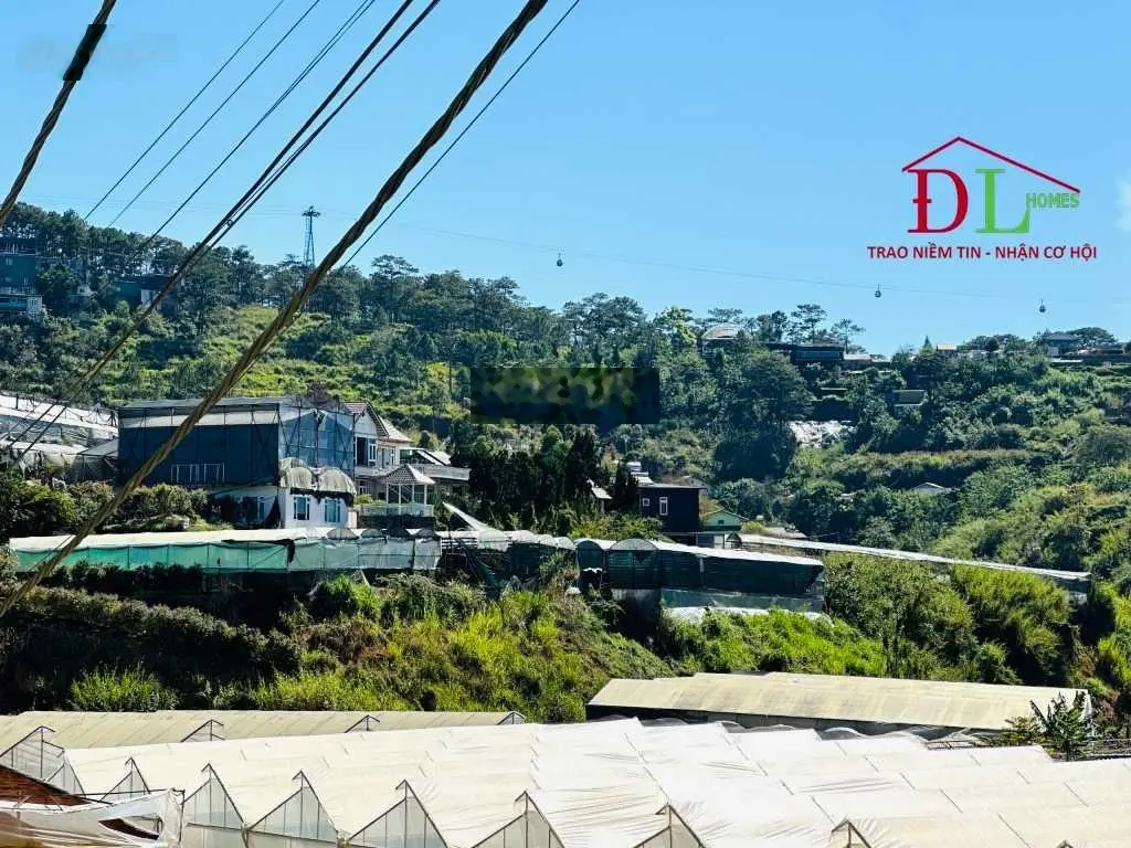 Hạ còn 30,9 tỷ bán 768m2 đất 2 mặt tiền chính An Bình Phường 3 Đà Lạt view cáp treo, rừng thông