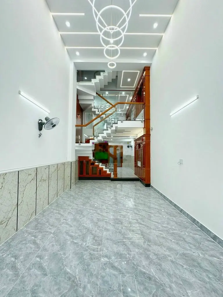 Nhà mới đường Hương Lộ 2 Giá 6tỷ (4*15m) hẻm thông 7m, giáp Q6 Tân Phú