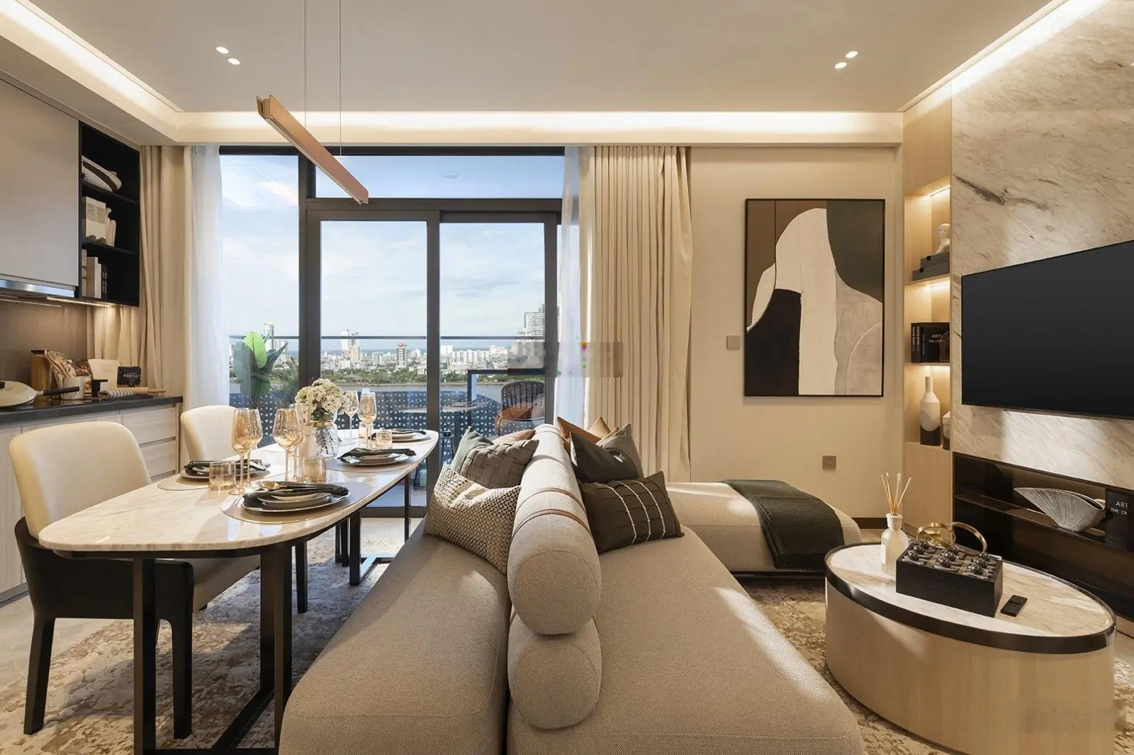 Sập hầm Filmore với căn hộ cao cấp chuẩn 5 sao, view trực diện sông Hàn, 1PN, giá hấp dẫn, sổ sẵn