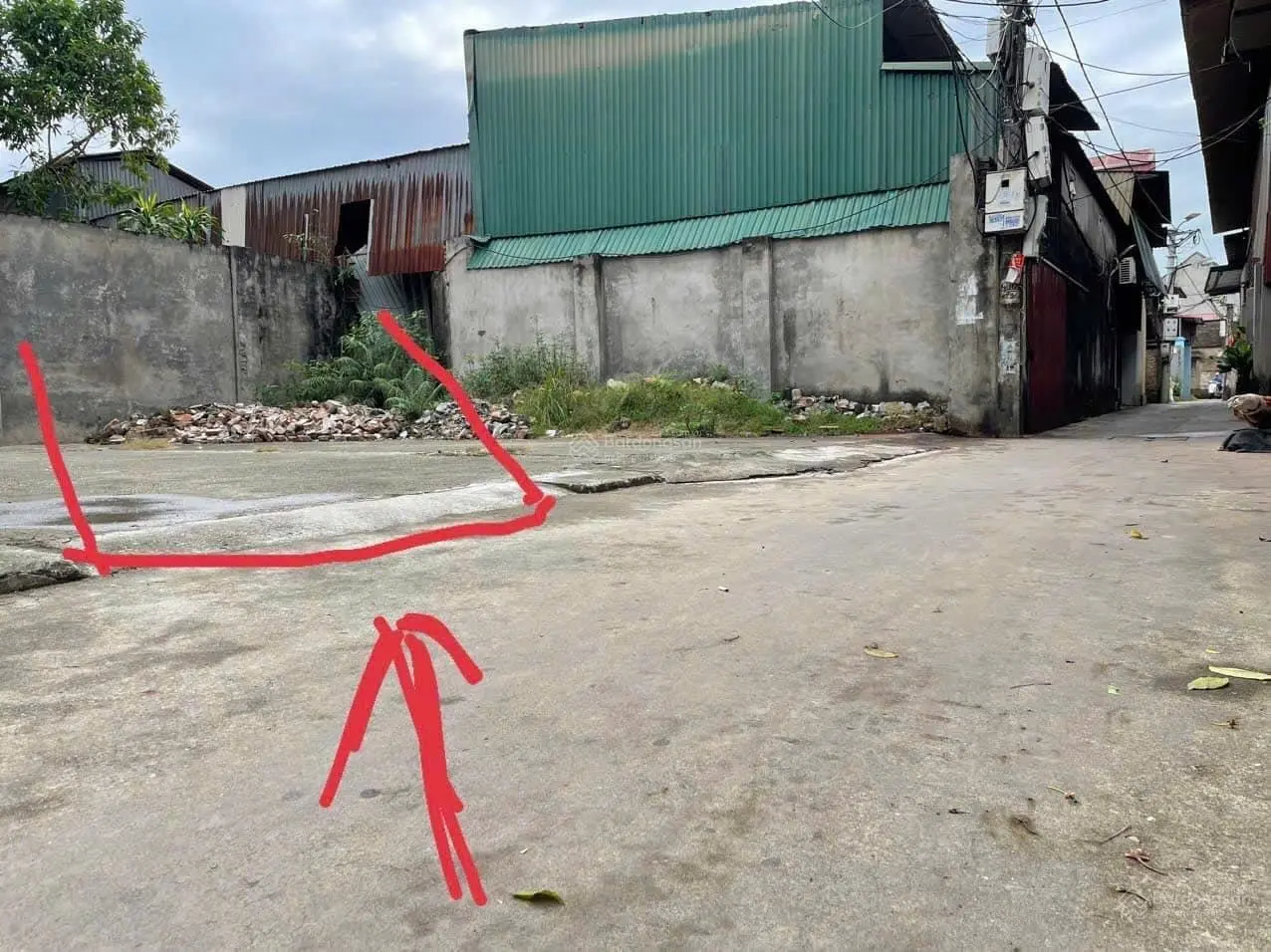 đất 61m gần uỷ ban trường 1/2/3 gần các khu đấu giá gần bến xe bít hà nội bắc ninh
