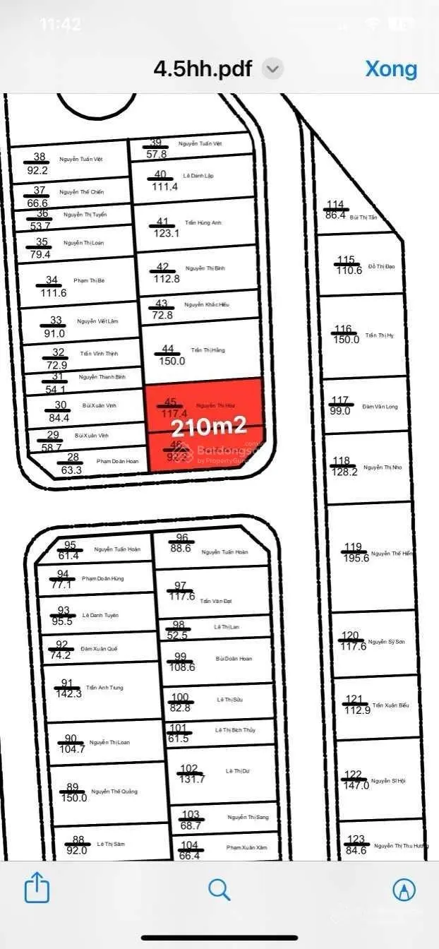 Bán đất tại Vành Đai 3.5, Vân Canh, Hoài Đức. Diện tích 209m2, giá 26,96 tỷ