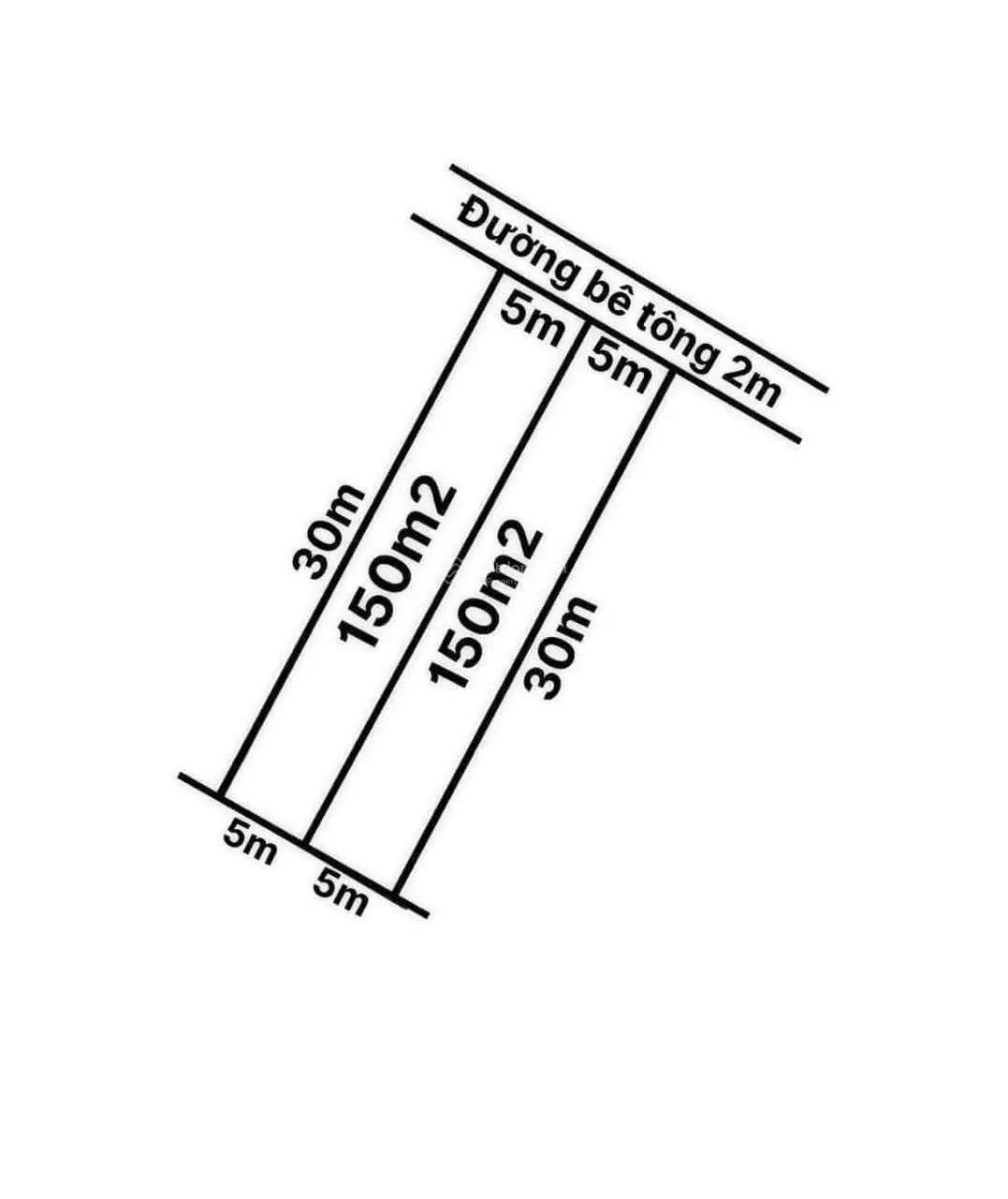 Thổ cư 5x30m, chỉ 345tr, bao giá cách nhựa 50m, Tân Trụ, LA