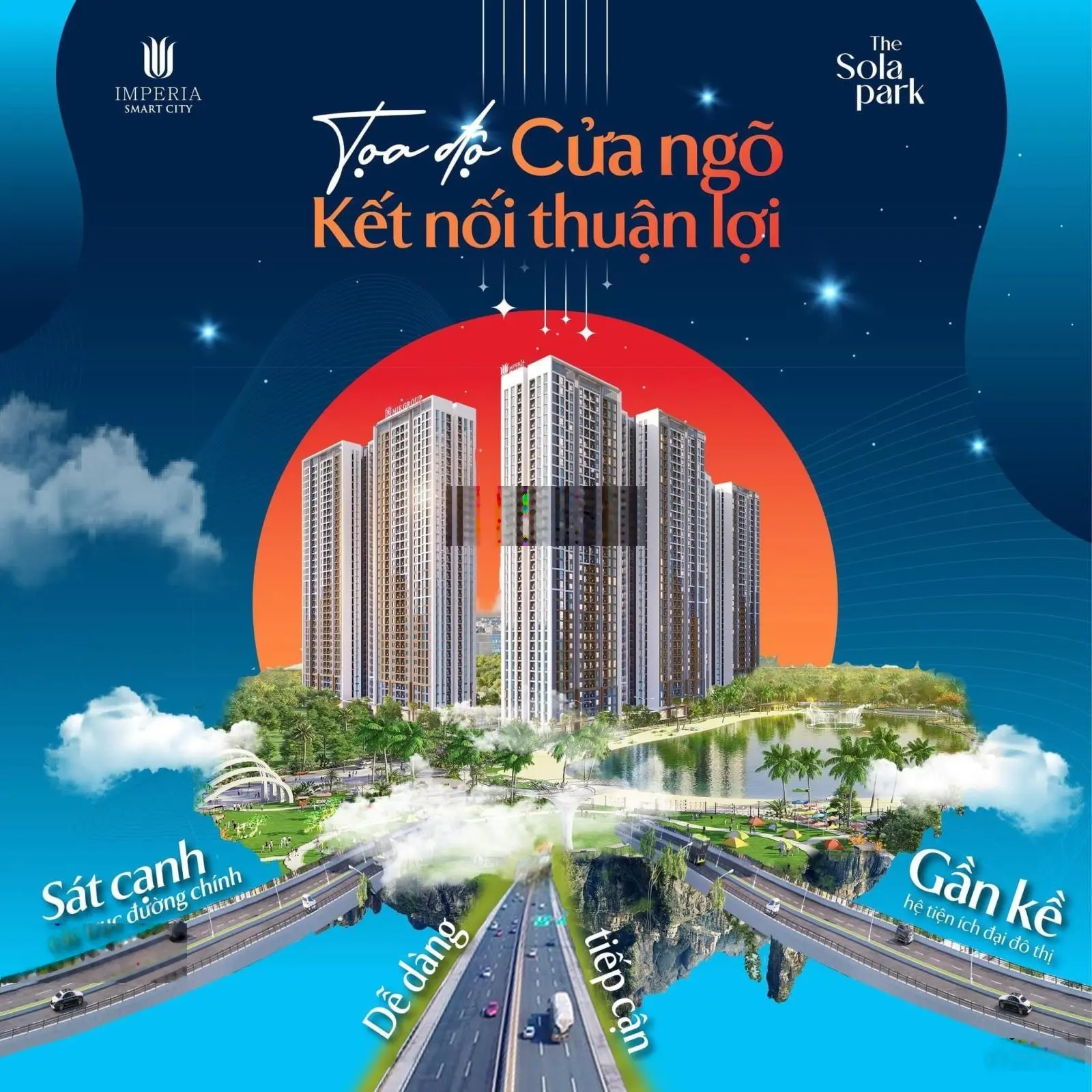 Chung cư cao cấp Studio, 1N + tại The Sola Park (Nam Từ Liêm)