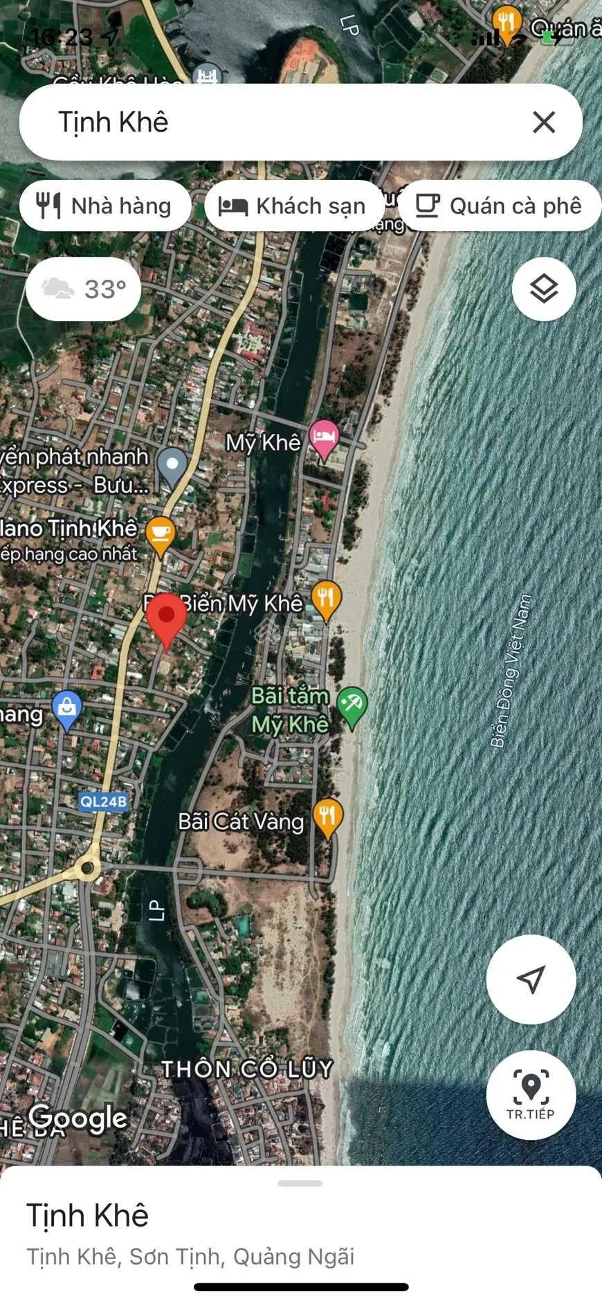 Đất biển, khu du lịch nghỉ dưỡng TP Quảng Ngãi view kênh Kinh Giang đấu lưng biển Mỹ Khê Quảng Ngãi