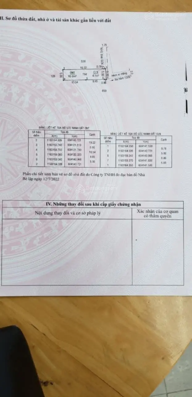 Cần bán lô đất tặng luôn GPXD hoặc đổi tài khác