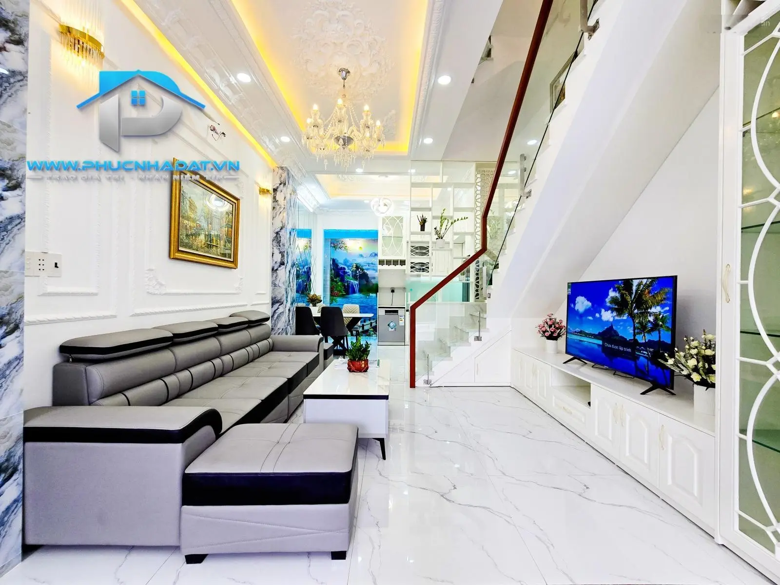 Bán nhà phố hiện đại xe hơi để trong nhà khu dân cư The Sun Residence Nhà Bè - 6.4 tỷ, 4x13m