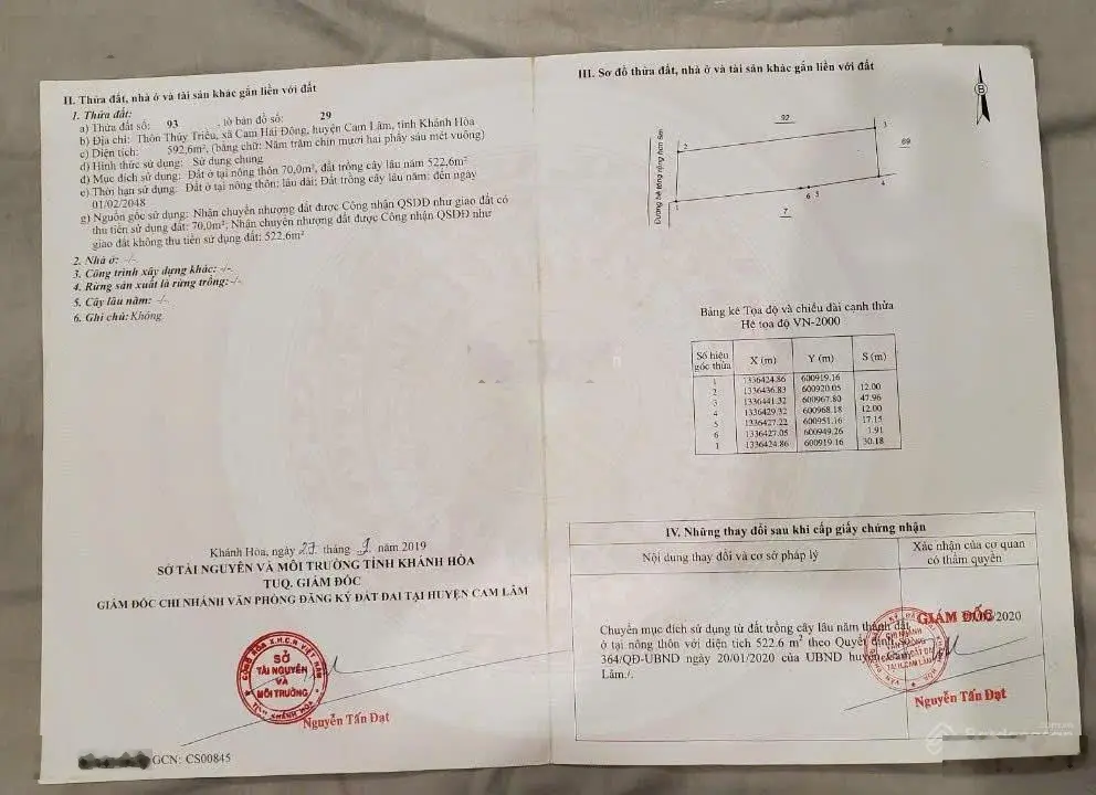 CAM HẢI ĐÔNG -- 592 M2 -- 12M NGANG -- full ont -- GIÁ CHỈ 19 TỶ