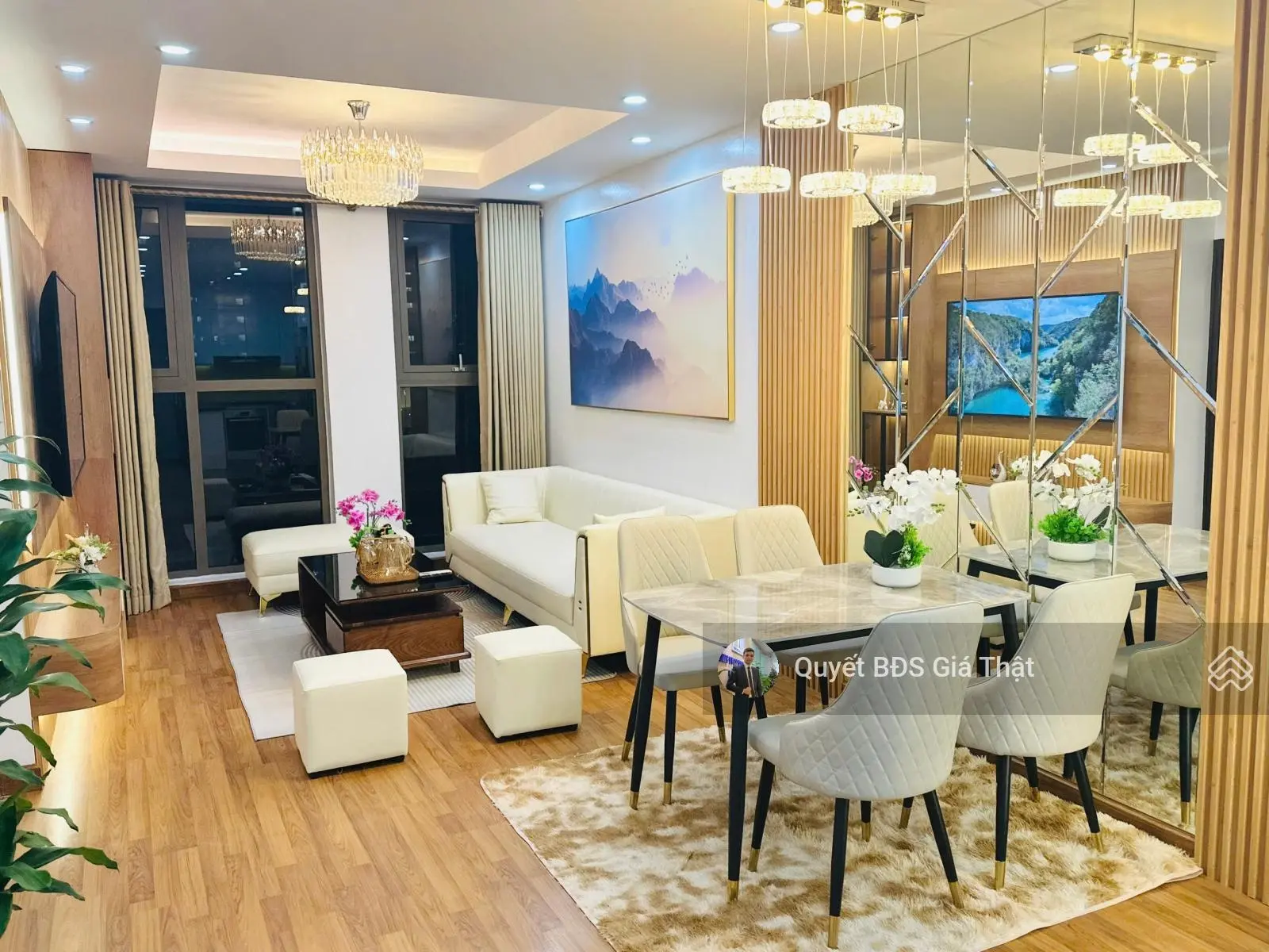 (Giá thật). Chính chủ bán căn 70m2 2PN + 2WC view trường học full nội thất mới, xịn, đẹp Home City