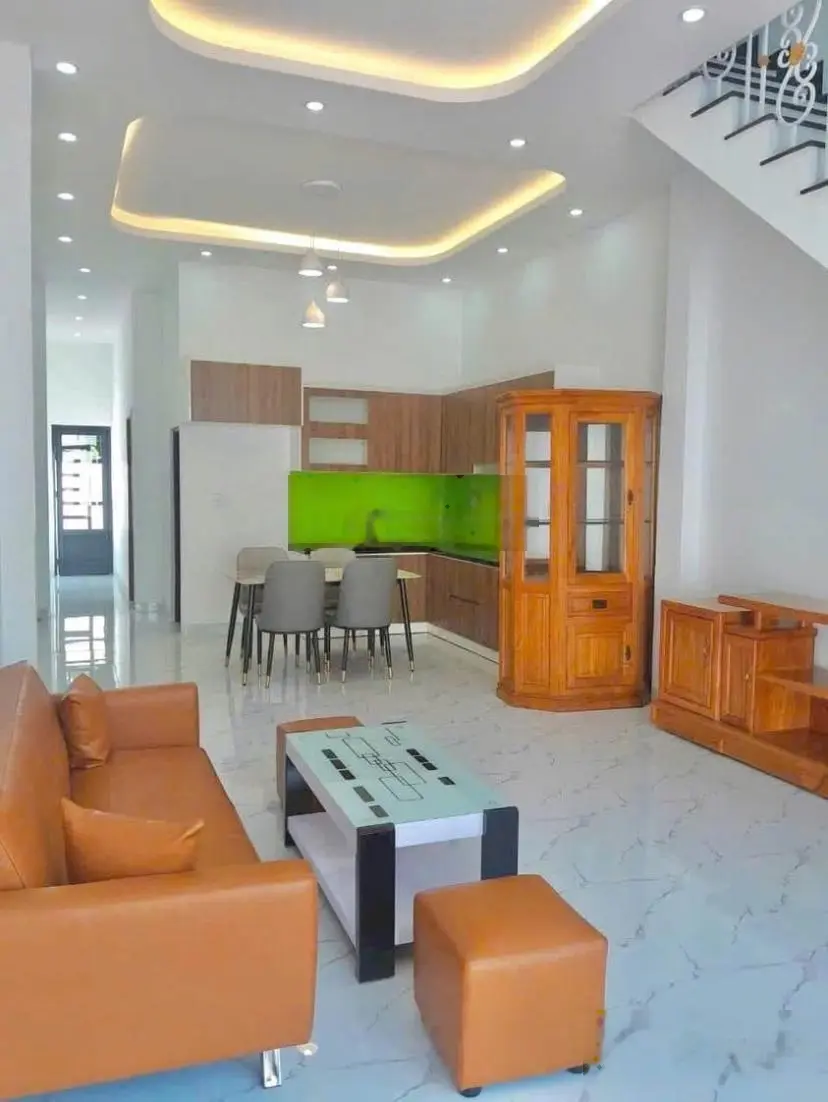 Bán nhà mặt tiền đường Đinh Đức Thiện, Bình Chánh 75m2, tiện ích đầy đủ đang cho thuê 7tr/tháng SHR