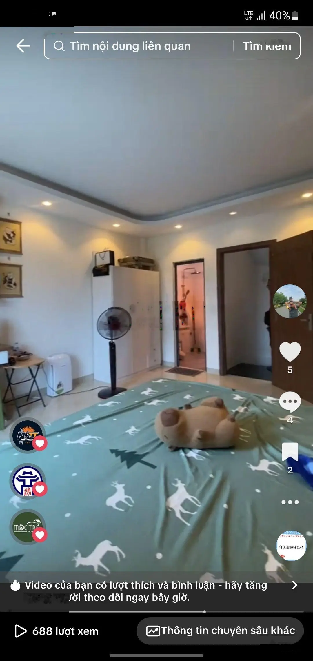 Bán nhà cạnh THPT Thượng Cát - 500m ra trục Tây Thăng Long - (có video trong bài đăng) - hơn 6 tỷ