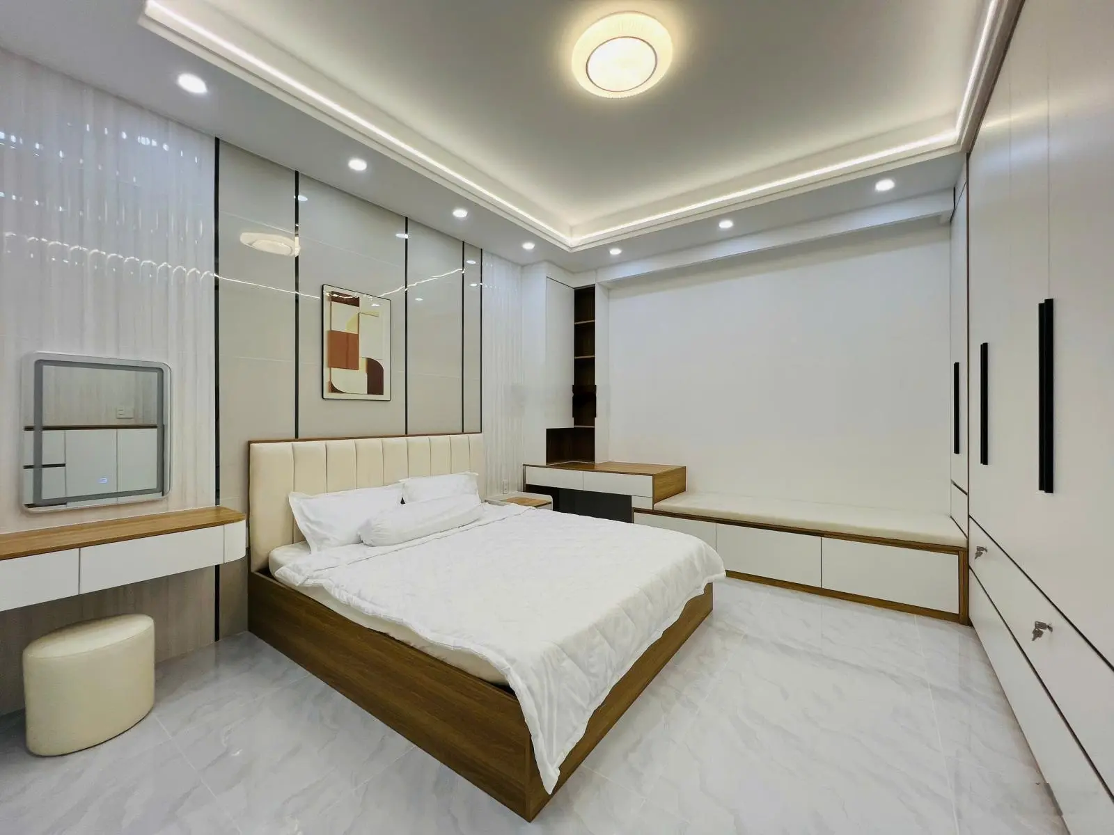 Bán Nhà Bình Tân - 363 Đất Mới (4x14m - 6ty88 TL) nội thất đầy đủ hiện đại. sát chợ Ngã tư bốn xã