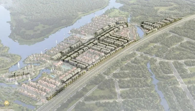 Biệt thự Gold Coast Vũng Tàu đường DT 44A Thị trấn Long Điền huyện Long Điền Bà Rịa Vũng Tàu