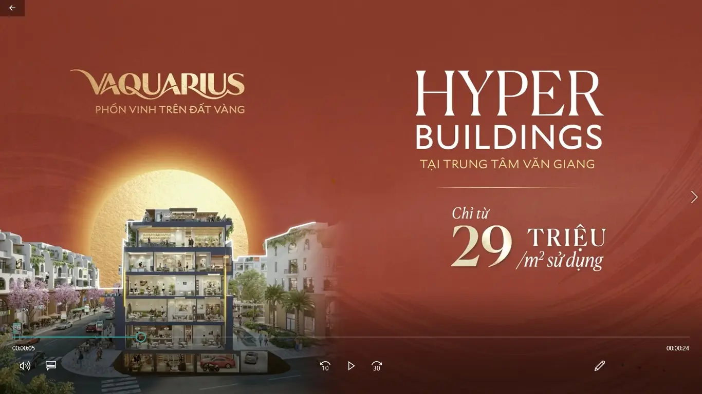 Biểu tượng thượng lưu dành cho cao nhân tại Dự án Vaquarius, hòn ngọc biếc giữa thành phố tương lai